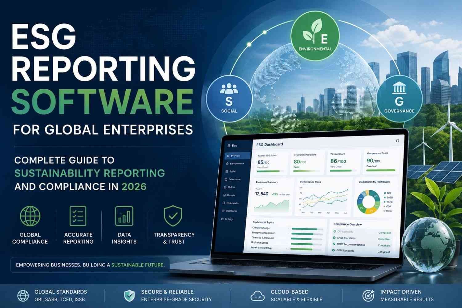 ESG Reporting Software for Global Enterprises: Complete Guide to Sustainability Reporting and Compliance in 2026